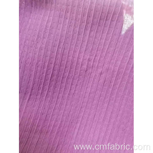 CHIFFON CRINKLE DOUBLE LAYER SWISSDOT FABRIC